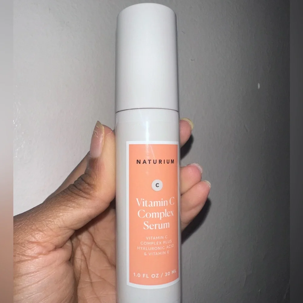 Naturium Vitamin C Complex Facial Serum, Hyaluronic Acid & Vit C, 1.0 fl oz NIB
